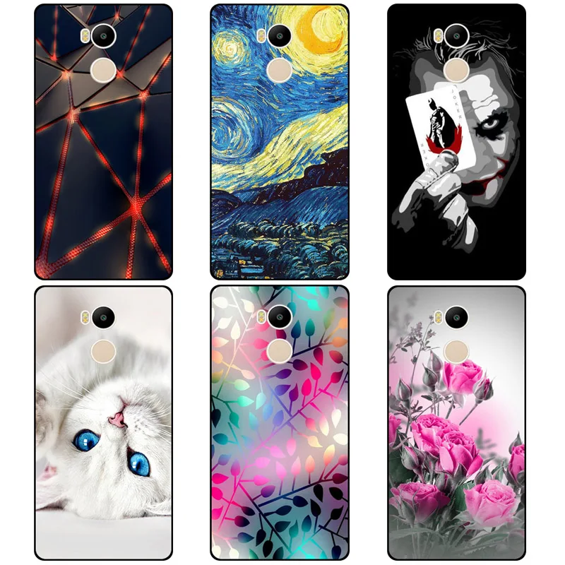 Happy Cases for Xiaomi Redmi 4 Pro Colourful Case for Xiaomi Redmi 4 Pro Prime (High Version) Printing Protective Silicone Cover