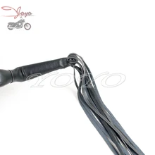 Мотоцикл бахрома из искусственной кожи потока гребень рычаг Чехлы для мангала для Harley Touring Sportster Softail Dyna гладить Fat Boy горки Breakout