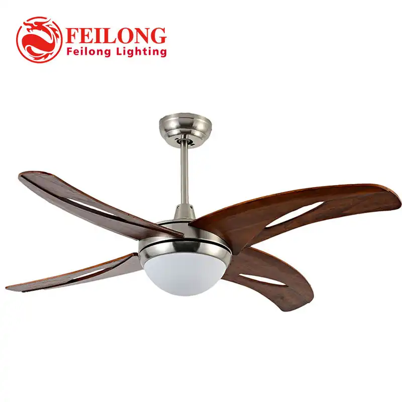 Four Blades Single Light Hunter Fans 42 Inch Indoor Ceiling Fan Lamp Decorative Ceiling Fans With Light Kit Remote Control Ceiling Fans With Lights Ceiling Fanindoor Ceiling Fan Aliexpress