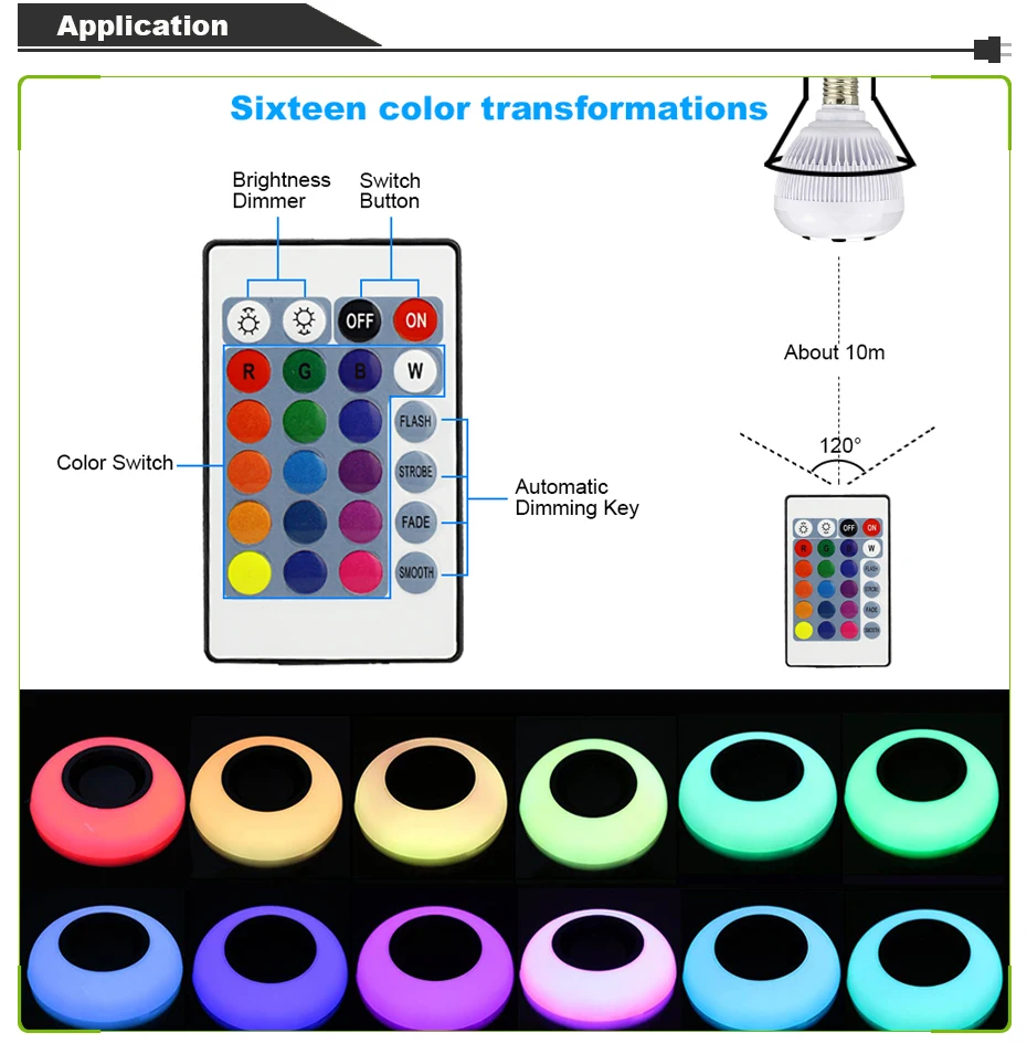 LED Light Music Player 12