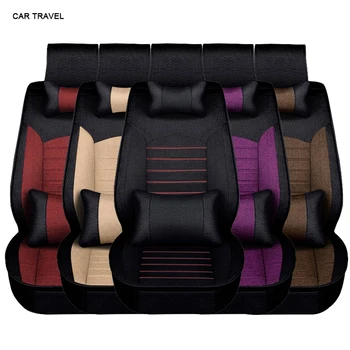

CAR TRAVEL Automobiles Seat Covers for lada granta renault logan peugeot 206 geely emgrand ec7 ssangyong kyron car seats covers