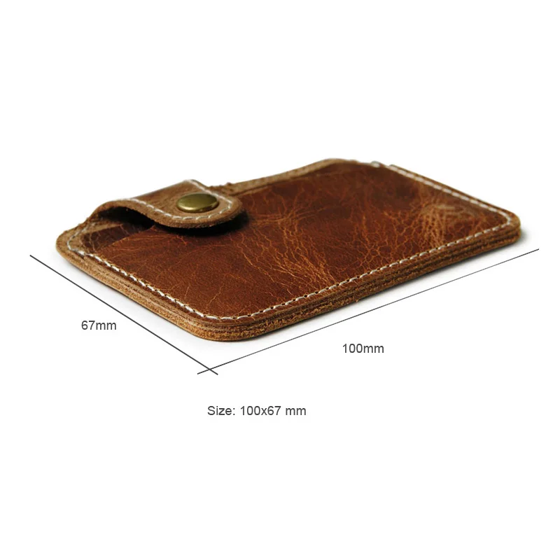 Винтажный чехол для кредитных карт из коровьей кожи мужчин|card case|slim card casecredit holder |