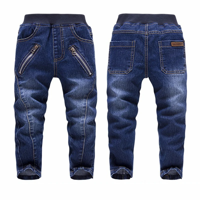 HYLKIDHUOSE Baby Girls Boys Jeans Casual Style Children Jeans Kids ...