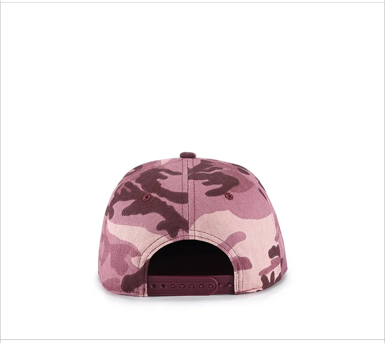 Новая мода Женская Маскировочная шапка хип хоп шляпа камуфляж фиолетовый розовый 2 цвета