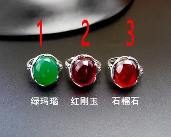 

High quality natural stone Sterling Silver Ring