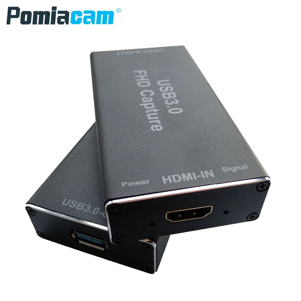 VC30 HDMI видеозахвата с USB3.0 устройство карты коробка подходящая UVC/UAC стандарт 720