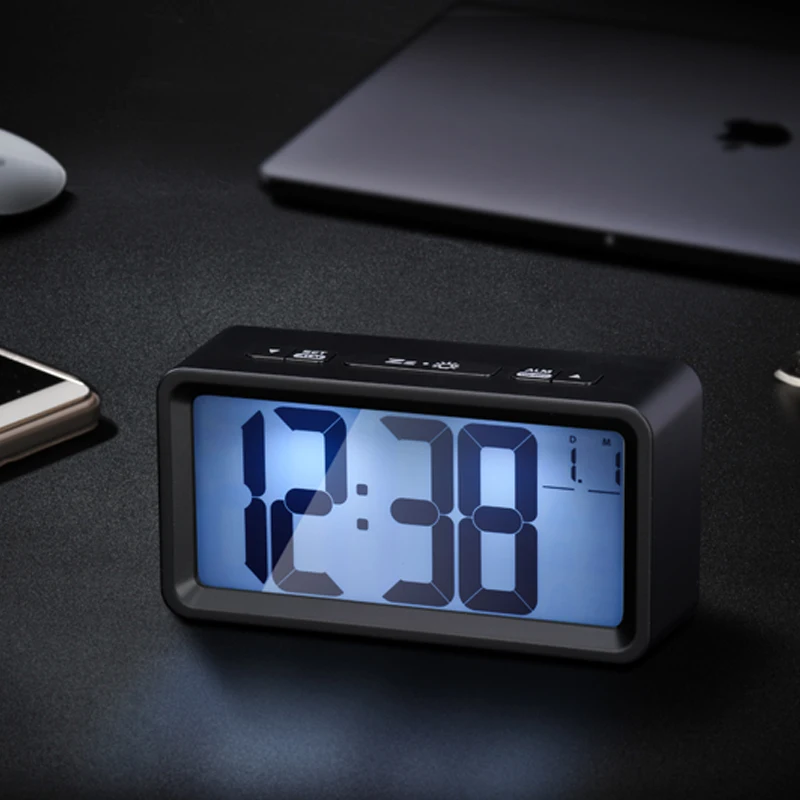 Display Backlit Clock Home Creative Electronic Digital Luminous Table