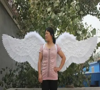 

wedding/photography adult large feather wings props nice fashion angel wings model catwalk shows lingerie/auto shows prop