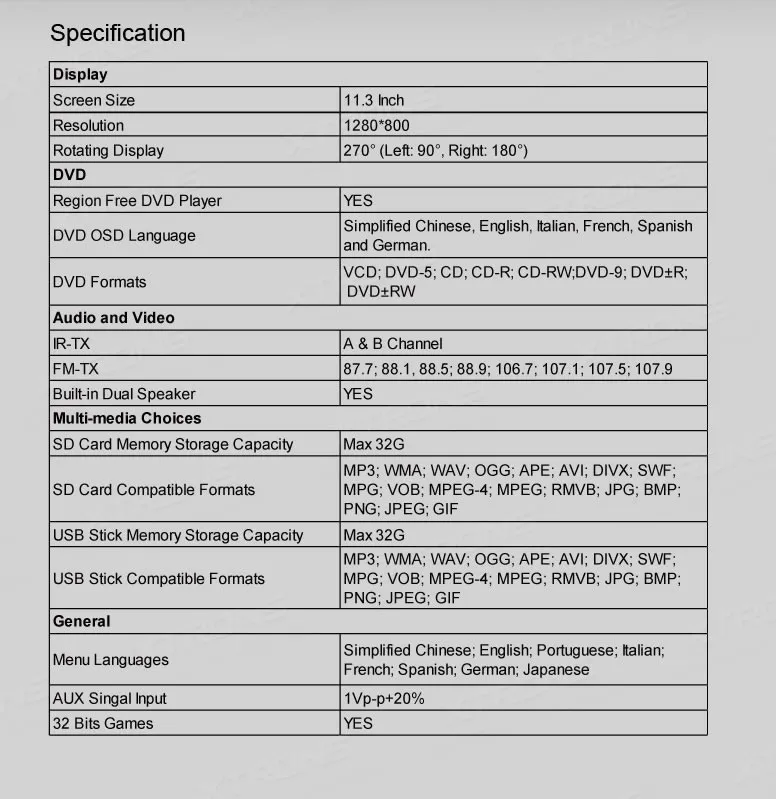 Cheap XTRONS Beige11.3"Digital car Monitor Flip down Car Roof DVD Player Overhead car Ceiling Monitor USB FM Game Disc +2 IR Headphone 10