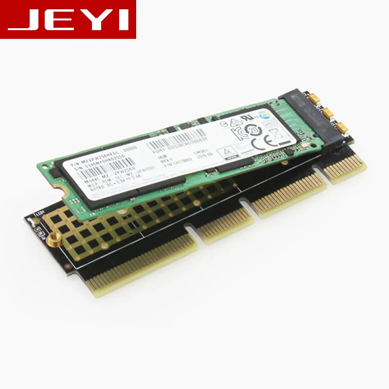 JEYI MX16 1U M.2 NVMe SSD NGFF к PCI E 3 0 X4 X8 X16 адаптер M Key интерфейсная карта Suppor Express 2280 Размер m.2