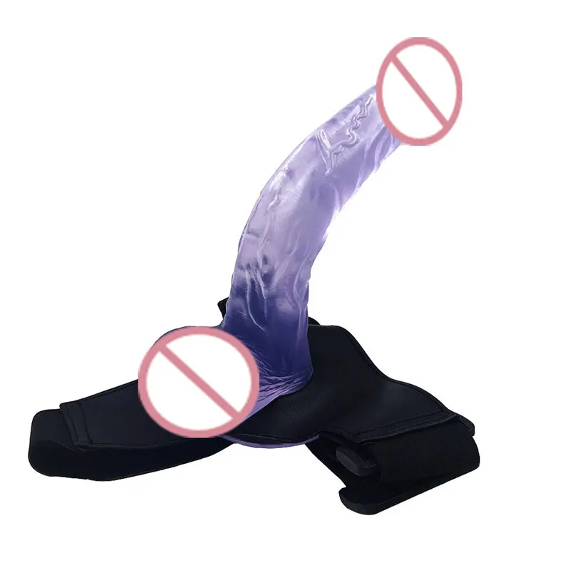 DLX Strap On Dildo bend Harness Super Soft Dildos 23*4cm Realistic Big With Suction Cup Pant Women Gay Lesbian Sex Toys | Красота и
