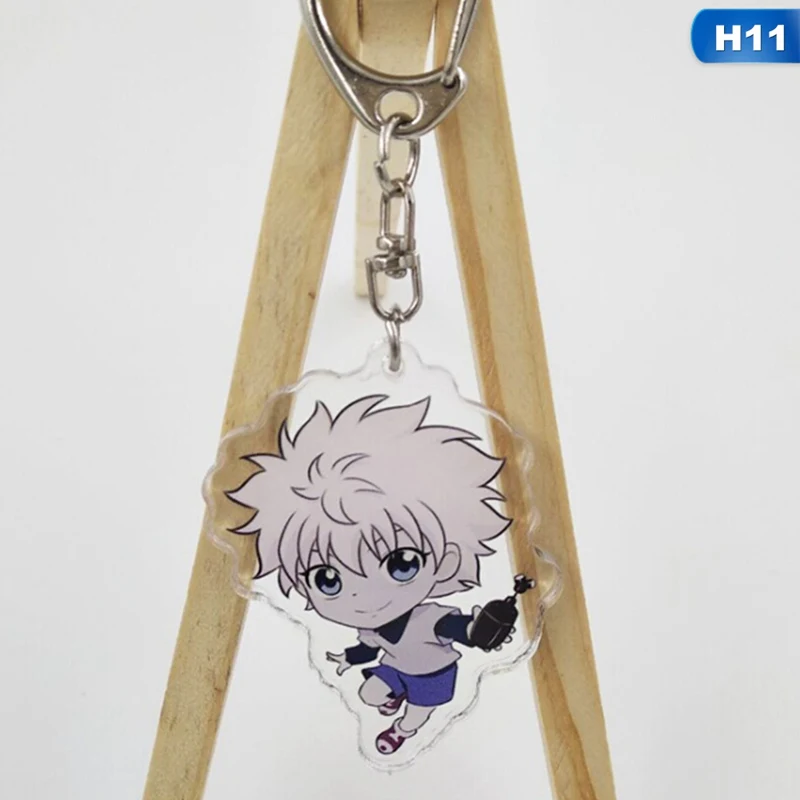 Охотник х Охотник аниме Killua Zoldyck Kurapika брелки двусторонний брелок косплей акриловый кулон брелок