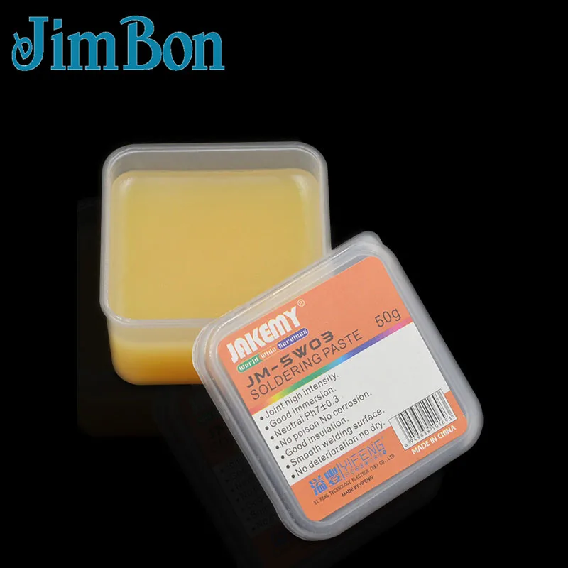

JimBon Professional Soldering Solder Flux Paste Welding Fluxes Repair Tool 50g