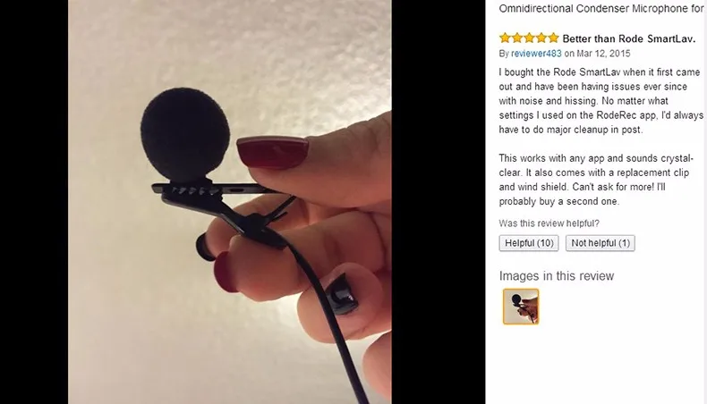 BOYA BY-M1 3.5mm Lavalier Lapel Microphone Smartphone DSLR Recording Video Record Microphone for iPhone 12 Pro Max Live