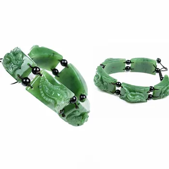 

Authentic xinjiang hetian stone ruling bracelet