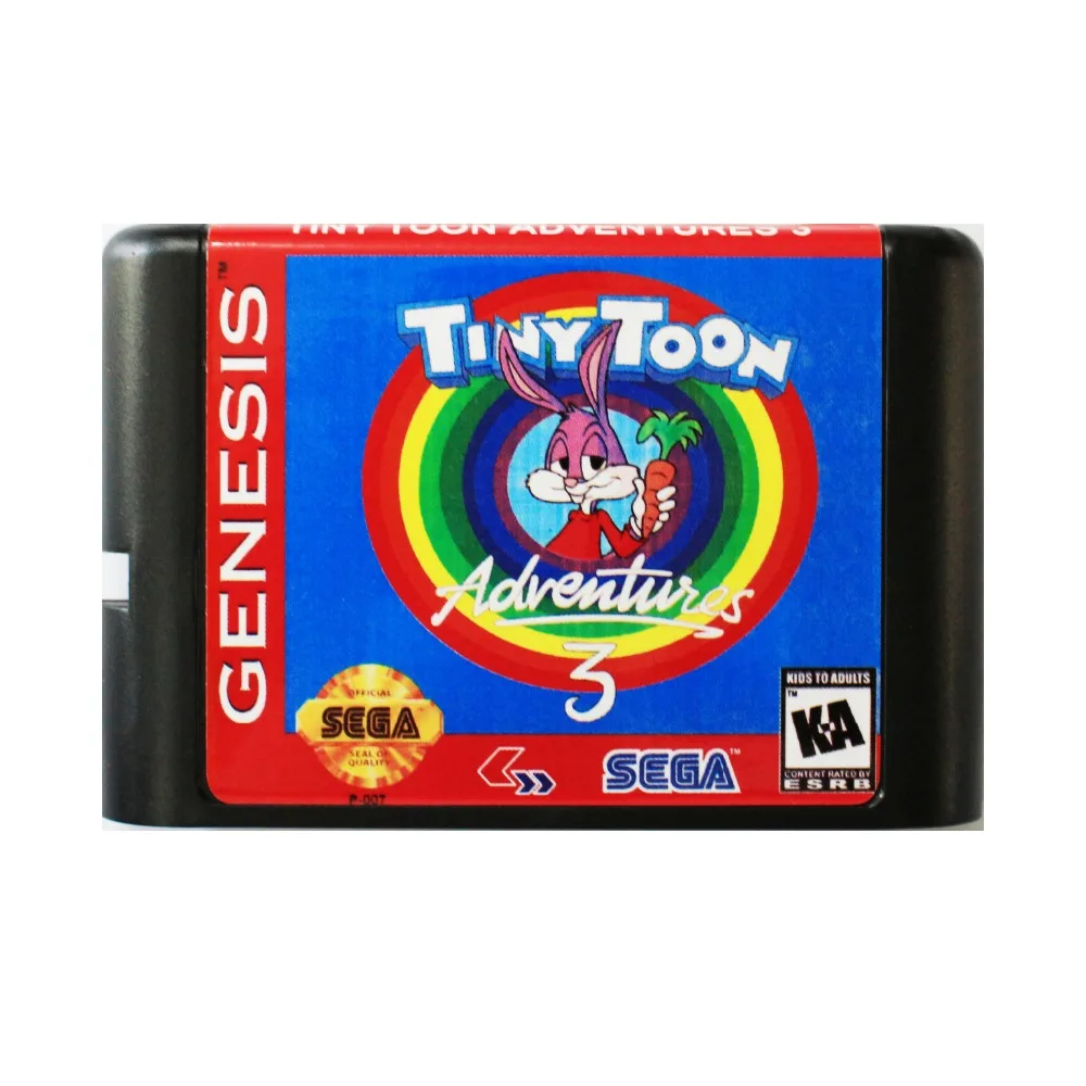

Tiny Toon Adventures 3 16 bit MD Game Card For Sega Mega Drive For SEGA Genesis
