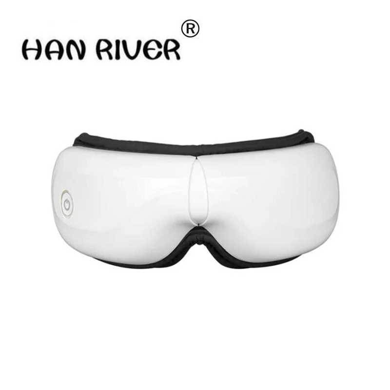  HANRIVER 2018 Wireless folding portable rechargeable eye eye massager instrument hot compress air p