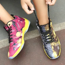 Баскетбольная обувь Детская износостойкая Нескользящая Баскетбольная обувь мужская Одиночная Молодежная стоячая обувь женская Баскетбольная обувь