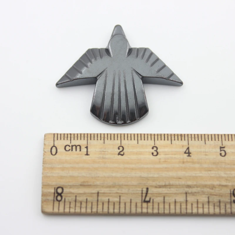 hot sale fashion hematite plume pendant accessories diy accessories  HP1049 3