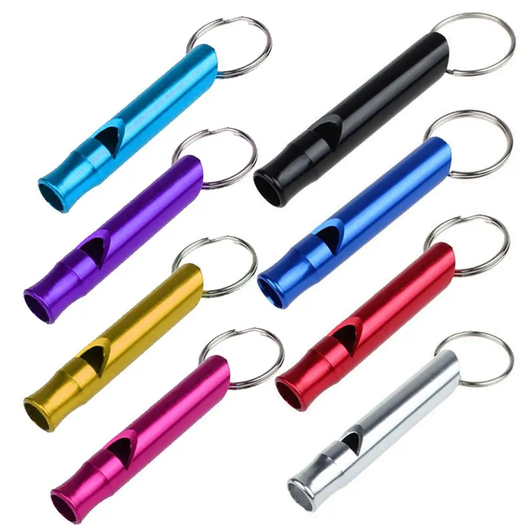 

Mini Portable Emergency Survival Whistle Keychain Geometric for Camping Camping, Hiking