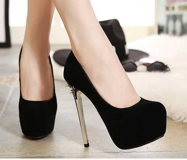 platform stiletto heels sapato feminino 