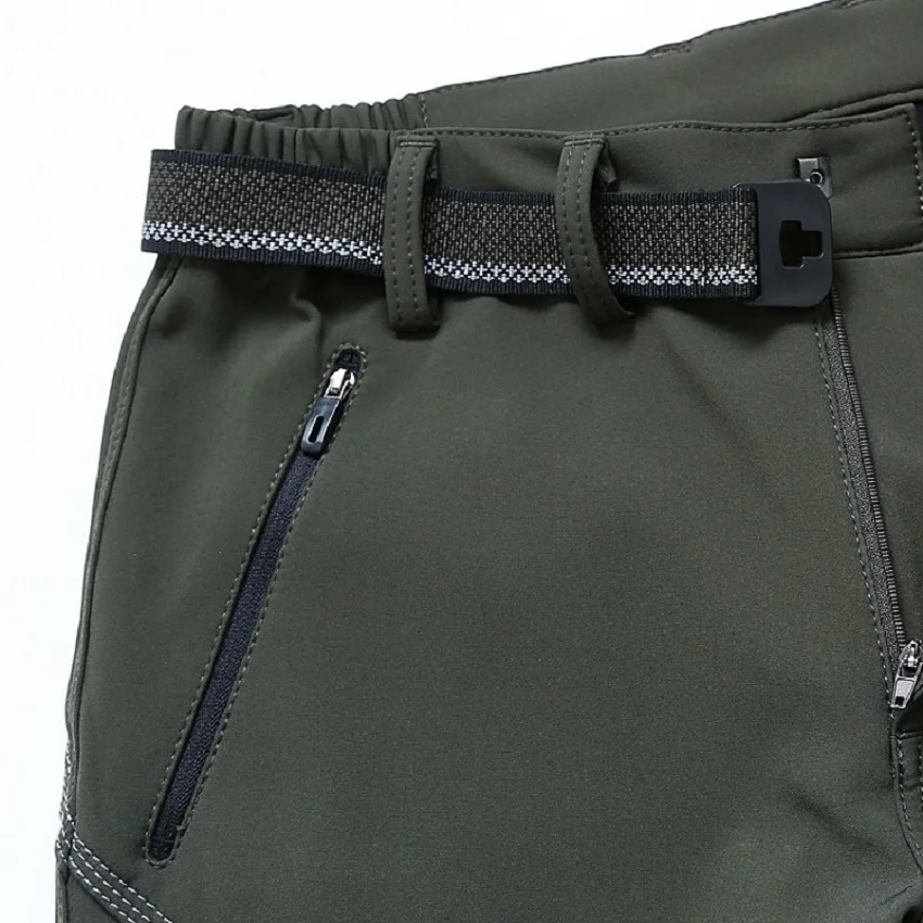 Mountainskin 2018 invierno de los hombres Softshell pantalones de lana pantalones de deportes al aire libre impermeable grueso Trekking senderismo esquí pantalones VA140 Mountainskin 2018 invierno de los hombres Softshell pantalones de lana pantalones de deportes al aire libre impermeable grueso Trekking senderismo esquí pantalones VA140
