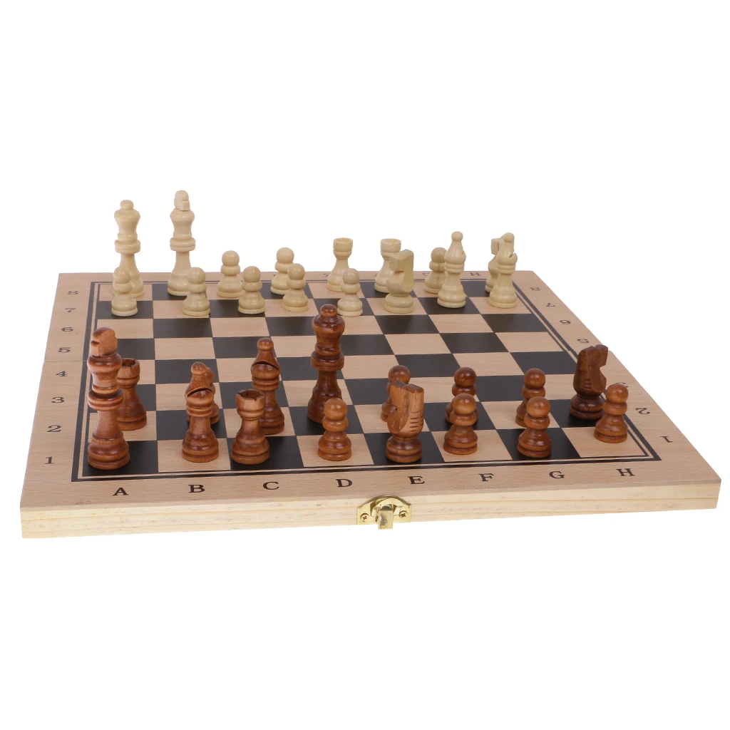 Складной 3 в 1 деревянная шахматная доска Шахматный набор шашки нарды игра игрушка S/M/L для смешной семьи друг игры Подарочная коллекция