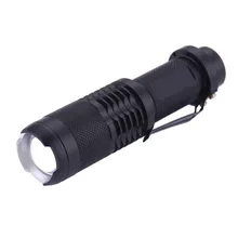 Waterproof font b LED b font CREE XML T6 Torches Light Telescopic Flashight Adjustable Focus Zoomable