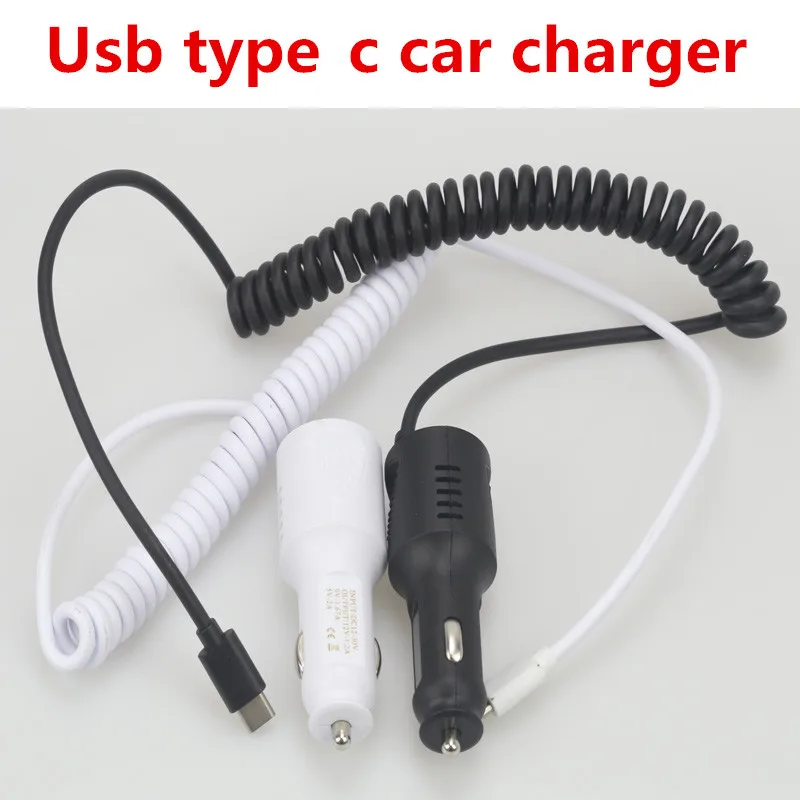 

Car-Charger Mobile Phone Usb Car Charger Adapter Type C Usb C Charging Cable For Lg G6/Samsung Galaxy A5 A3 A7 2017/Moto Z Play