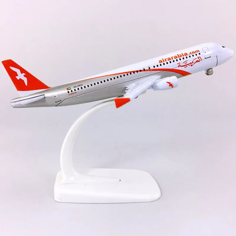 16 см 1:400 Airbus A320-200 модель Airarabia самолет с базовым сплавом самолет Airline Коллекционная модель дисплея домашняя коллекция