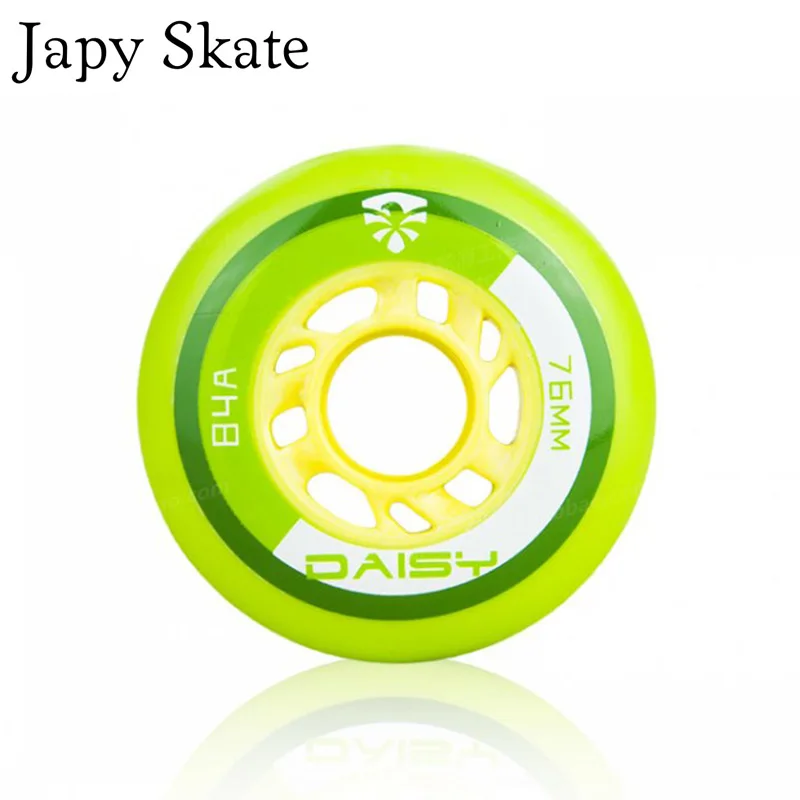 

Japy Skate 84A Original Flying Eagle Daisy Roller Skating Wheels Slalom Sliding Inline Skate Wheel For SEBA Powerslide 72 76 80