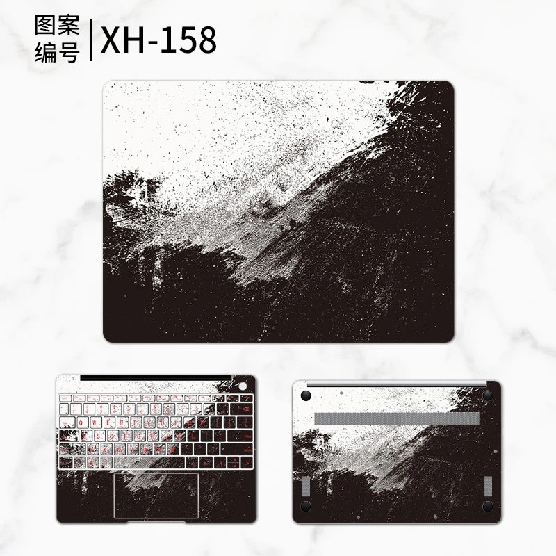 Ретро перьевая кожа для ноутбука huawei Matebook X Pro 13,9X13,3, наклейка для ноутбука MateBook D 15,6 E 12, наклейка для ноутбука s - Цвет: 5