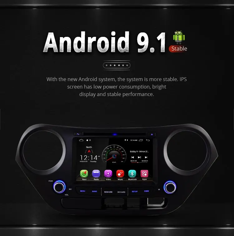 Sale LJDA Android 9.1 Car dvd player for Hyundai I10 I-10 2013+ Car Radio headunit gps navigation stereo multimedia WIFI autoaudio sd 1 Sale LJDA Android 9.1 Car dvd player for Hyundai I10 I-10 2013+ Car Radio headunit gps navigation stereo multimedia WIFI autoaudio sd 1