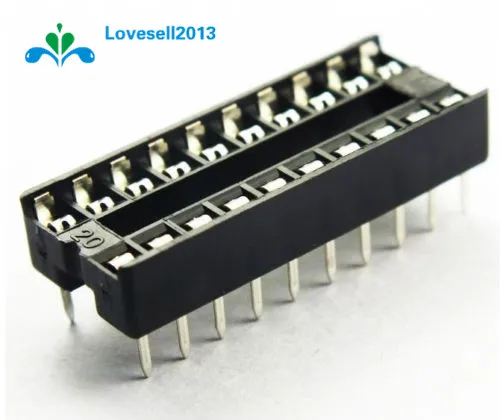 10 шт. 20 контактные DIP IC розетки адаптер паяльный тип розетка|socket adaptor|socket dipsocket ic |