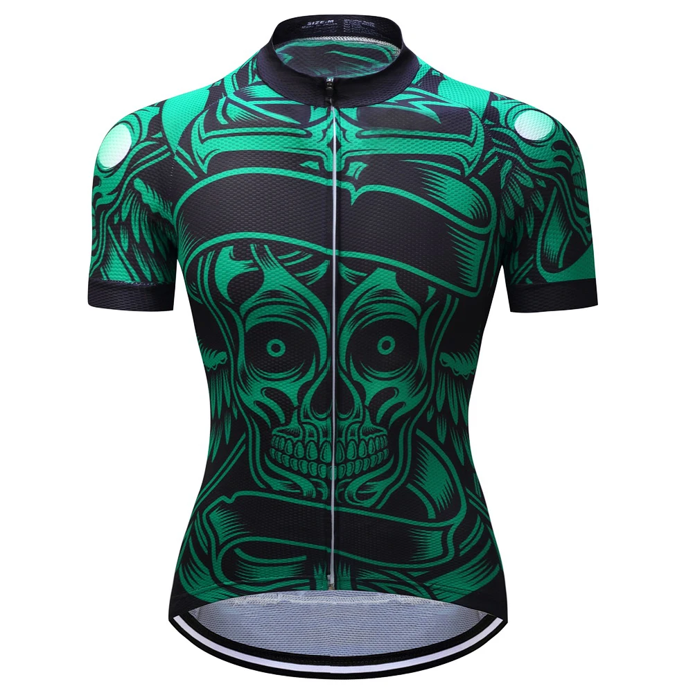 skeleton bike jersey