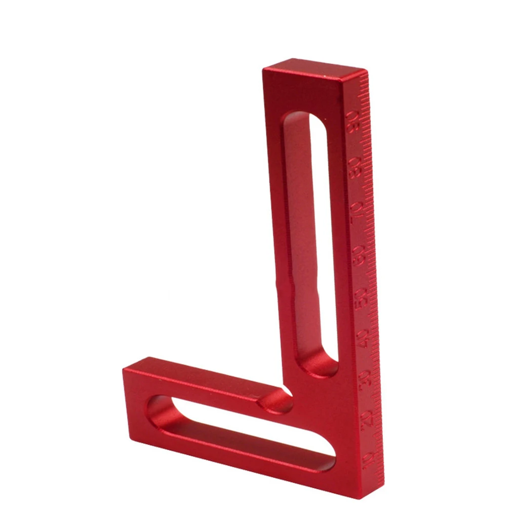 

90 Degree L Squares Aluminium Alloy Right Angle Clamps Woodworking Carpenter Tool L Block Square Measuring Tools