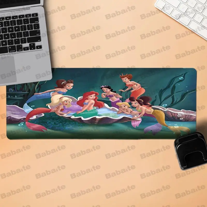 Lock Edge 30x90cm Babaite красивые аниме Русалочка индивидуальные ноутбук игровой резиновый коврик для мыши для Лиги Легенд коврик для копьютерной мыши коврик для компьютерной мыши - Цвет: Lock Edge 30x90cm