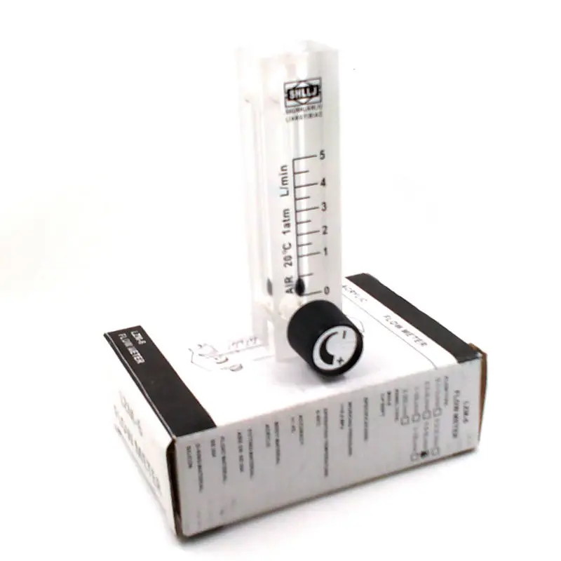 Air Oxygen Gas flow meter flowmeter caudalimetro counter flow indicator O2 oxigen gas meter flow device switch 0-5Lmin 1
