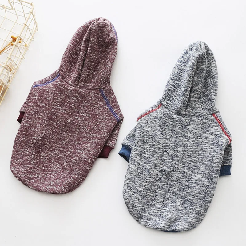 

New Arrival Clothes for Dog Clothes Plush Cotton Hooded Pet Dog Clothes Puppy Outfit Dogs Custom Apparel Teddy Chihuahua 45 P1