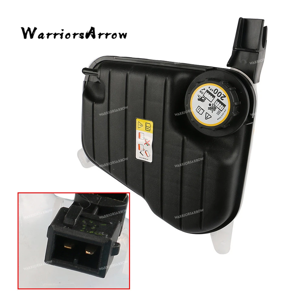 

Engine Radiator Coolant Overflow Tank Recovery Bottle Reservoir & Cap For Jaguar XJ XJR 2010-2017 C2D36671