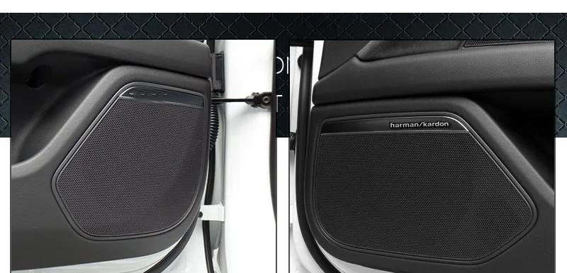 Авто-Стайлинг автомобиля аудио украсить подходит harman kardon для BMW E46 E39 E60 E90 E36 F30 F10 X5 E53 E34 E30 Cooper Lada аудио Динамик
