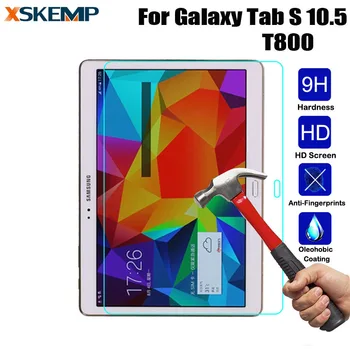 

LCD Clear Screen Protector For Samsung Galaxy Tab S 10.5" SM-T800 T805 Explosion-Proof 0.3MM HD Tempered Glass Premium Slim Film