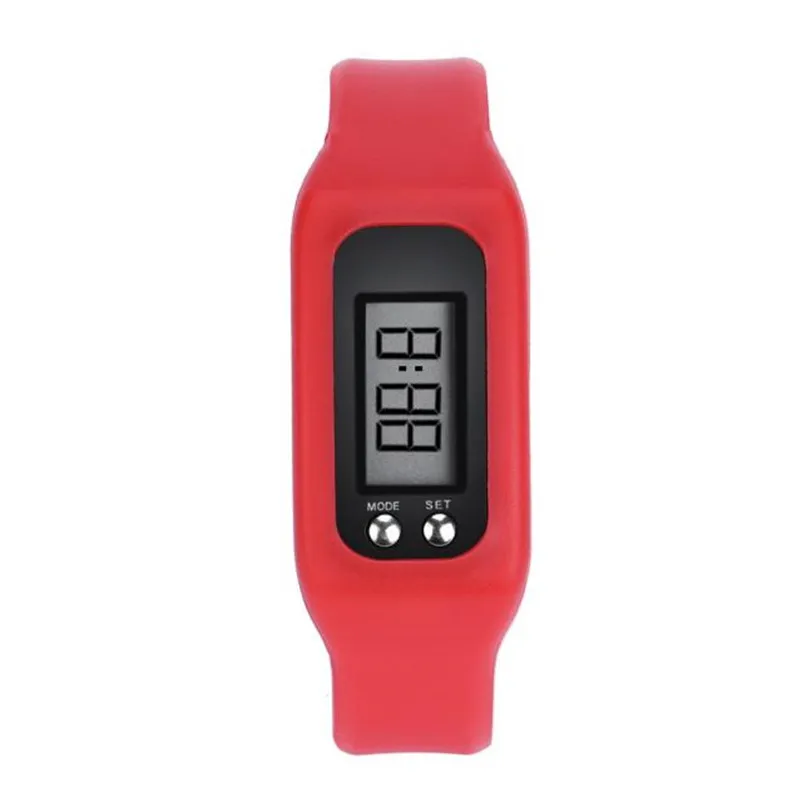Digital LCD Pedometer Run Step Walking Distance Calorie Counter Watch Bracelet Men Wholesale #2AP17 (11)