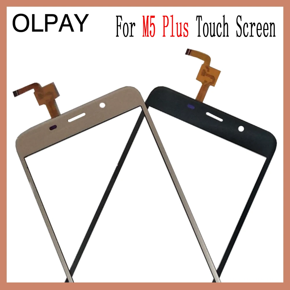 OLPAY 5.5'' Touch Panel For Leagoo M5 Plus Touch Screen Glass Digitizer Panel Lens Sensor Glass Free Adhesive And Wipes