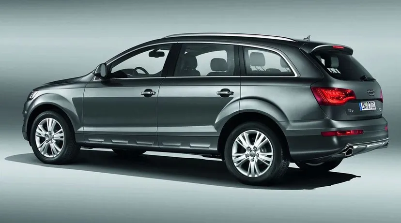 Авто Коврики для Audi Q7 FSI TFSI TDI V6 2006-2015 стопы ковры шаг Коврики высокое качество Вышивка кожа Провода катушки 2 Слои