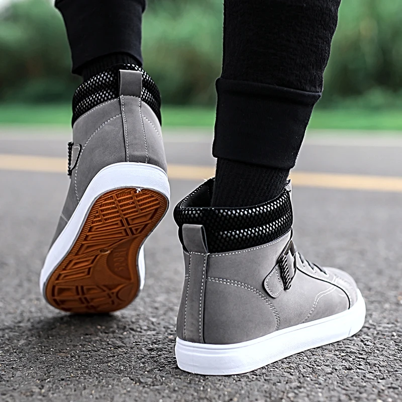 Casual Adulto Confortable Hommes Black Krasovki Chaussure Up Lace Doux Suede Tenis Masculino Homme grey orange Uomo Sneakers Chaussures Scarpe OEOrqdw