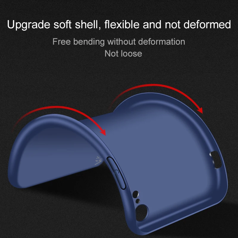 VVKing For iphone XR Case Silicone TPU Soft Simple Shell For Apple XR Cover Ultra Thin Plain XR Candy Color Matte Cases Coque