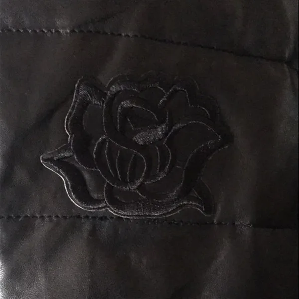 Lace Flowers Black White and Pink 3 sizes Iron on Cloth Patches - Buyers Show 15