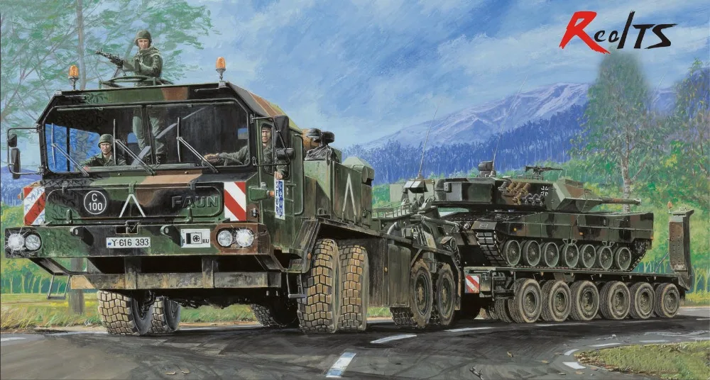 

Trumpeter 00203 1/35 Faun elefant SLT-56 panzer transporter