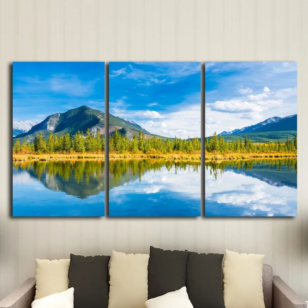 

Canvas Poster, home decoration, modular HD printing, 3 game , wind, living room, wall painting, digital painting.